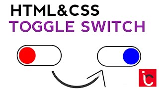 CSS Toggle Switch | On Off Button Design Using HTML And CSS | 4 Minutes indicoderz