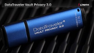 256 位元硬體加密隨身碟 | DataTraveler Vault Privacy 3.0