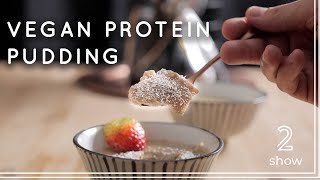 Vegan High Protein Pudding - Coffee Flavor - Vegan Fitness Recipe