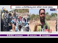 farmers blocked road for irrigation srsp canal karimnagar సాగునీటి కోసం రోడ్డెక్కిన రైతులు