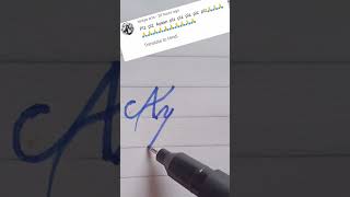 Ayaan name write in cursive writing #cursive#writing#beautiful#name#Ayaan#short#clip