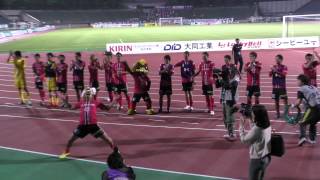 2015.5.31 J2第16節 ツエーゲン金沢 タイガー田中パウロ淳一ダンス