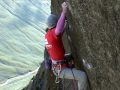 Dave MacLeod climbing Breathless E10 in the Lakes. From film 'E11'