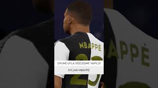 Sonunda mbappé yi aldım