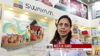 #GiftsWorldExpo: NEERJA GARG, DIRECTOR, DESIGN & PRODUCTION, #SWAYAM at Gifts World Expo 2018
