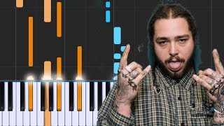 Post Malone - "Better Now" Piano Tutorial - Chords - How To Play - Cover
