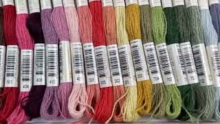 New ECO VITA DMC wool threads for embroidery.