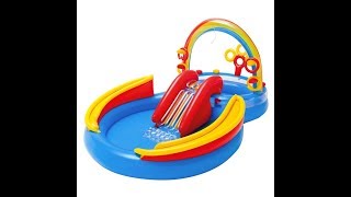 Intex Rainbow Ring Inflatable Play Center