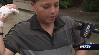 'Heard a big noise': Meade County boy recounts moments after blast at home that injured 4