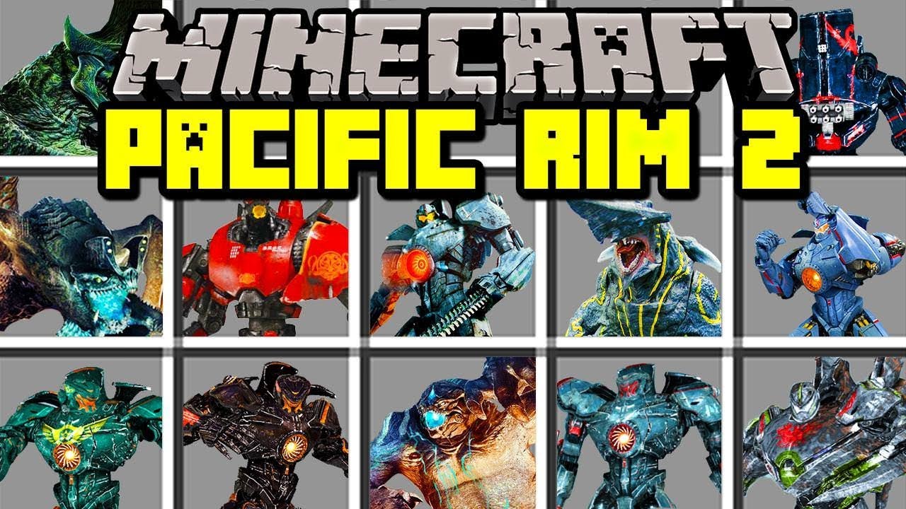 Minecraft Pacific Rim 2 Mod Build Giant Robots To Fight Kaiju Army Modded Mini Game Minecraft Pacific Rim 2 Mod Build Giant Robots To Fight Kaiju Army Modded Mini Game