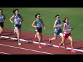 20230520九州実業団陸上 女子1500m第1組