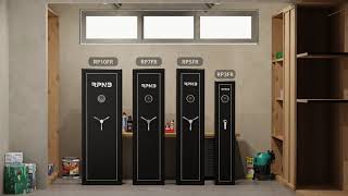 RPNB FR Series Touchscreen Biometric Fingerprint Rifle Safe