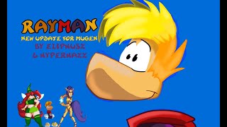 [MUGEN CHAR] Rayman [ レイマン ] by Eliphusz (Eliphas) \u0026 Hyperhazz - NEW UPDATE RELEASE!