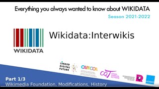 Wikidata: Interwikis link (1of3)