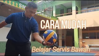 Cara Cepat Belajar Servis Bawah dengan Baik dan Benar