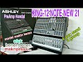 Review Mixer Ashley King12 Note New 21 || model makin keren, efek nyesss, pre amp mantap || 4 aux