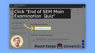 How to Log in to MKU Online Examination System OES