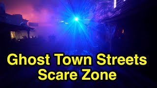 Scare Zone Ghost Town Streets - Knott's Scary Farm 2017 (Knott's Berry Farm Buena Park, CA)