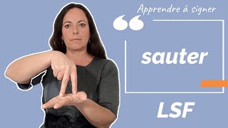 Signer SAUTER en LSF (langue des signes française). Apprendre la LSF par configuration