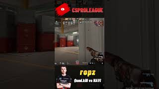 ropz quad kill vs NAVI #cs2 #blast