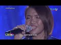 delly cuales rocks the asap natin to stage with basang sisiw performance