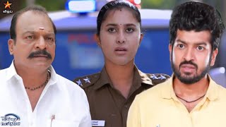 morning promo pandian stores serial review//போலீஸ் ஆன ராஜி அதிர்ச்சி அடைந்த சக்திவேல்