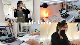 VLOG: life lately 💌 | busy days as a student, cooking, morning & night routine, school outfits