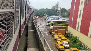 30311 Majherhat - Barasat local inside from Majherhat to Princepghat full journey Video ।। চক্রোরেল।