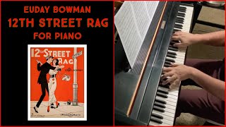 12th STREET RAG by Euday L. Bowman (arr. Wheeler) | Cory Hall, pianist