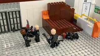 Lego 4v1 fight