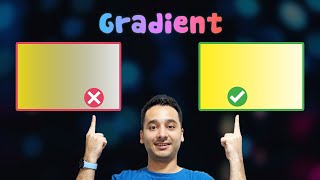 How to solve a common gradient issue with transparent color