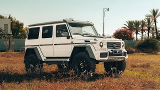 Mercedes Benz G500 4×4² Brabus !!! - סקירת רכב מרצדס ברבוס מיוחד ויחודי