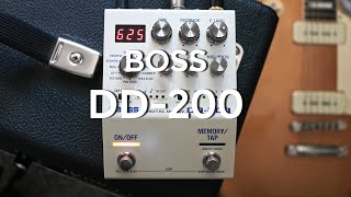 BOSS DD 200 Digital Delay | No Talking, No Rock Riffs, No Solos