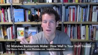 50 Mistakes Restaurants Make Video Series Bad Staff Training