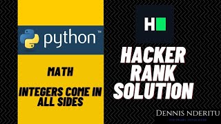 Python Math - Integers Come In All Sizes
