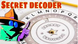Spy 🕵️Secret message Decoder | How to decode a secret message
