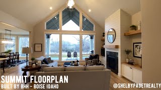 Boise Idaho - Summit Floorplan built by BHH walk through