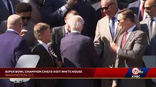 LIVE: Super Bowl LVIII Champion Kansas City Chiefs visit White House, President Joe Biden