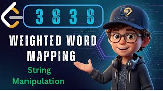 LeetCode 3838 : Weighted Word Mapping | O(N) String & Modulo Math | @DCodeThought