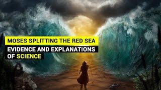 Moses Splitting The Red Sea, evidence and explanations of science