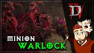 Easiest Leveling to Endgame Warlock Build? Minion Warlock Guide on Maxroll Diablo 4 LoH