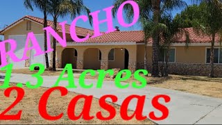 💥💥💥 RANCHO de venta con 2 casas y 1.3 ACRES ✨✨✨