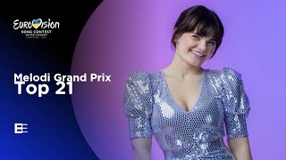 🇳🇴 Melodi Grand Prix 2023 - Top 21 (Eurovision 2023)