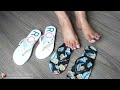 ●unboxing u0026 review● roxy white flip flops u0026 a new toe ring