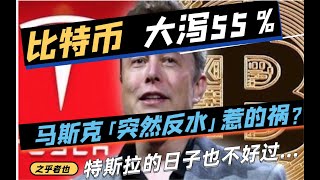 比特币大泻55％，马斯克「突然反水」惹的祸？特斯拉的日子也不好过... | 比特币 BTC 马斯卡 特斯拉 Tesla