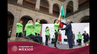 Abanderamiento de la Delegación Mexicana de los VI Juegos Parapanamericanos #Lima2019