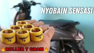 #10 Upgrade CVT Scoopy ( Ganti Roller 7 Gram )