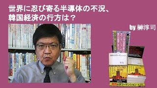 世界に忍び寄る半導体の不況、韓国経済の行方は？　by榊淳司