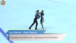 Ekaterina Kuznetsova/Oleksandr Kolosovsky Summer Cup of SUB Open 2020 FD