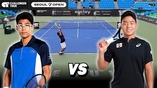 Hyeon Chung vs Yun seong Chungㅣ2024 Seoul R32 [4K 60FPS]